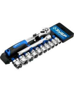 Купить Набор торцовых головок ЗУБР Профессионал ТС-12  12 предметов 27646-H12_z01  в E-mobi