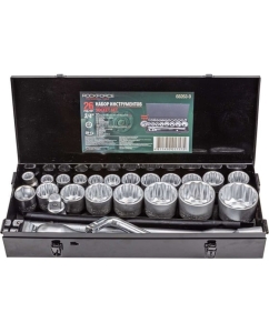 Купить Набор инструментов Rockforce 3/4 ", 1" 26 пр.(12/6гр.) в кейсе RF-68263-9(56227)  в E-mobi