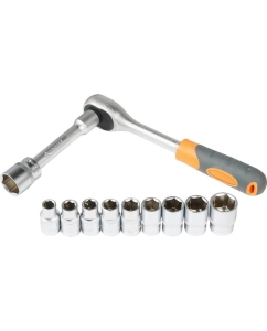 Купить Набор головок с трещоткой Airline 1/2" DR 72Т 12пр. AT-12-36  в E-mobi