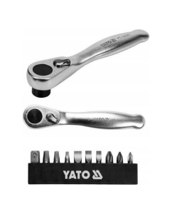 Купить Набор бит с трещоткой YATO 1/4", 11 предметов YT-14390  в E-mobi