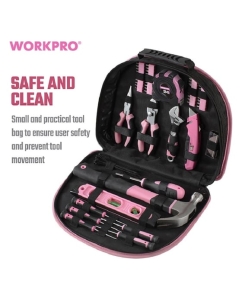 Купить Набор инструментов для женщин WORKPRO 100 предметов WP206818  в E-mobi