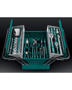 Купить Универсальный набор инструмента KRAFTOOL Grand-99 1/2"+1/4" 99 предм. 27978-H99  в E-mobi