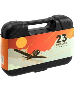 Купить Набор инструментов ЛОМ в подарочном кейсе к 23 февраля, 8 предметов 9305216  в E-mobi