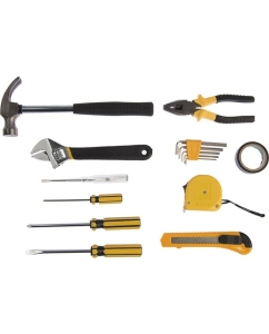 Купить Набор инструментов в кейсе ЛОМ универсальный, 15 предметов 1935473  в E-mobi