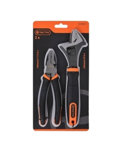 Купить Набор из плоскогубцев и разводного ключа TACTIX ERGO 204001  в E-mobi
