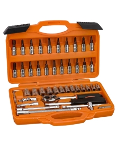 Купить Универсальный набор инструментов TDM №4, 46 позиций, CR-V сталь "Алмаз" SQ1014-0104  в E-mobi