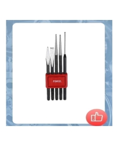 Купить Набор выколоток, зубило и крейцмейсель 5 предметов FORCE 5054  в E-mobi