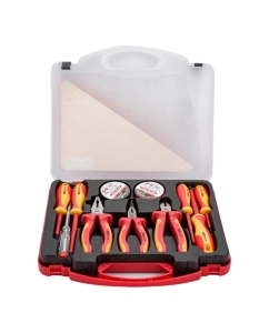 Купить Набор диэлектрического инструмента №2, пластиковый чемодан, 11 предметов, 1000В, “ЭкспертЭлектрик” TDM SQ1017-0102  в E-mobi