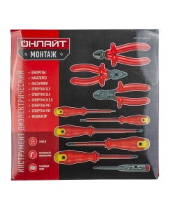 Купить Набор инструмента ОНЛАЙТ 90 239 OHT-Ind06-H9 28302 90239  в E-mobi