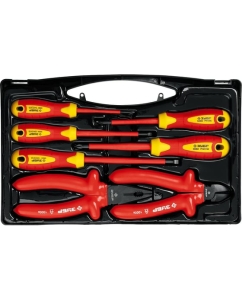 Купить Набор диэлектрического губцевого инструмента ЗУБР Профессионал 7 предм. 2214-H7_z01  в E-mobi