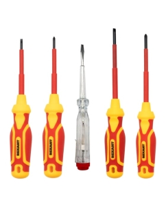 Купить Набор диэлектрического инструмента REXANT RI-01, 7 предметов, до 1000 В, тканевый пенал 12-4691-3  в E-mobi