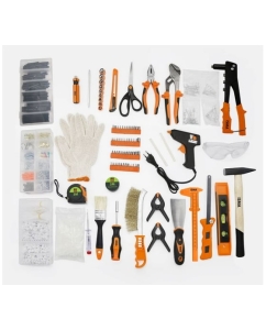 Купить Набор инструментов ISMA 1/4", 6 гр., 5-13 мм, шарнирно-губцевый, отвертки, биты, уровень, молоток, расходник, кейс-слесарный стул max нагр.120 кг, 1500 предметов  ISMA-515002(48105)  в E-mobi