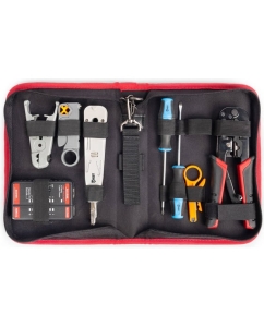 Купить Набор для работ с сетевым кабелем КВТ LAN-8 серия ПРОФИ 90348  в E-mobi