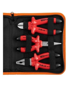 Купить Набор диэлектрического инструмента TDM ПрофиЭлектрик №1, тканевый пенал, 3 предмета, 1000 В SQ1017-0103  в E-mobi