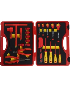 Купить Набор торцевых изолированных головок JTC 3/8 10-24мм в кейсе 22 предмета I017  в E-mobi