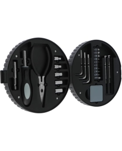 Купить Набор инструментов ТУНДРА подарочный пластиковый кейс Колесо, 24 предмета 4506456  в E-mobi