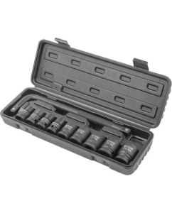 Купить Набор ударных головок с Г-образным воротком Forsage 1/2&amp;#39;&amp;#39;10пр.+1(10,12,13,14,17,19,21,22,24мм), в кейсе f-4104-5mpb 54600 F-4104-5MPB(54600)  в E-mobi
