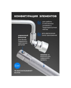 Купить Набор головок Forsage (15 предметов) F-4159(58288)  в E-mobi