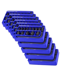 Купить Набор головок ударных 15пр. Rockforce (10 комплектов) 1/2" (6-гр.) (10,12, 13, 14, 15, 17, 19, 21, 22, 24, 27, 30, 32мм) в ложементе RF-4159K ( 10 K-T )(58579)  в E-mobi