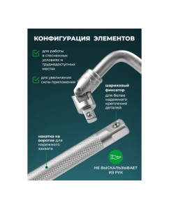 Купить Набор головок Rockforce 16 предметов RF-4169(58293)  в E-mobi