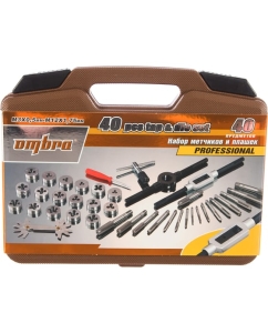 Купить Набор метчиков и плашек Ombra OMT40S 40 предметов  в E-mobi