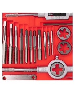 Купить Набор резьбонарезного инструмента 40 предметов, в пластиковом боксе ЗУБР 2810-H40_z01  в E-mobi