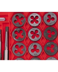 Купить Набор резьбонарезного инструмента 40 предметов, в пластиковом боксе ЗУБР 2810-H40_z01  в E-mobi