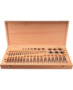 Купить Набор метчиков и плашек VOELKEL M5-M30 HSS-G 62 предмета V48007  в E-mobi