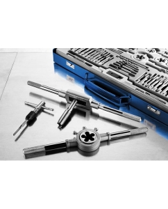 Купить Набор метчиков и плашек, сталь Р6М5, 24 предмета ЗУБР "ПРОФЕССИОНАЛ" 28110-H24  в E-mobi