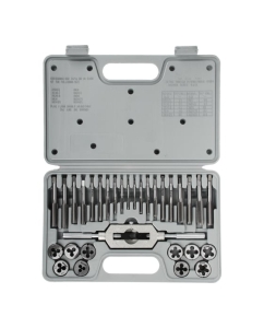 Купить Набор метчиков и плашек ЕРМАК 31 предмет М3-М12 657-003  в E-mobi