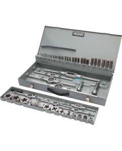 Купить Набор метчиков и плашек VOELKEL M3-M20 HSS-G 56 предметов V49201  в E-mobi