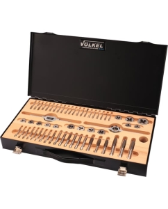 Купить Набор метчиков и плашек VOLKEL M1-M10 HSS-G 66 предметов V48002  в E-mobi