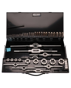 Купить Набор метчиков и плашек VOELKEL M5-M20 HSS-G 47пр V49301  в E-mobi