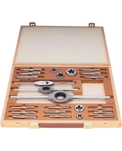 Купить Набор метчиков и плашек Bucovice Tools UNC 1/4-1/2, HSS, 25пр 345100  в E-mobi