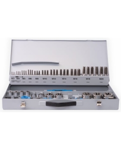 Купить Набор ручных метчиков и плашек GSR M3-M20 DIN 352/223 HSSG 56 предметов 00708090  в E-mobi