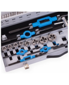 Купить Набор ручных метчиков и плашек GSR M3-M20 DIN 352/223 HSSG 56 предметов 00708090  в E-mobi