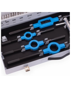 Купить Набор ручных метчиков и плашек GSR M3-M20 DIN 352/223 HSSG 56 предметов 00708090  в E-mobi