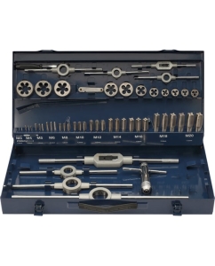 Купить Набор метчиков и плашек H-Tools M3-M20 HSS-G 54пр 245040HT  в E-mobi