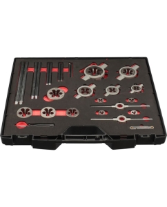 Купить Набор метчиков и плашек H-Tools M3-M24 HSS-G 64пр 340240HT  в E-mobi