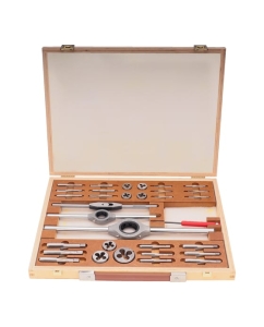 Купить Набор метчиков и плашек Bucovice Tools M1-DIN M3-M12, HSS, 34пр 340128  в E-mobi