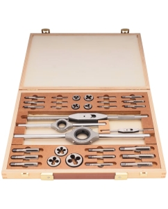 Купить Набор метчиков и плашек Bucovice Tools BSW 1/8-1/2 115CrV3 34 предмета 311012  в E-mobi