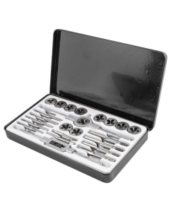 Купить Набор метчиков и плашек Rockforce метрический 24 предметов RF-M024-1(10457)  в E-mobi