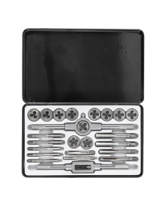 Купить Набор метчиков и плашек Rockforce метрический 24 предметов RF-M024-1(10457)  в E-mobi