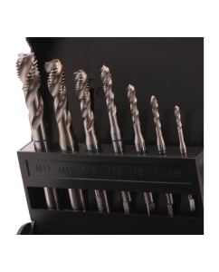 Купить Набор спиральных машинных метчиков VOLKEL M3-M12 HSSE DIN371/376 (C/2,5P, R39) 7пр V47864  в E-mobi