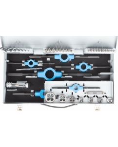 Купить Набор ручных метчиков и плашек NORGAU M3-M12 со сверлами, 45 предметов 013904330  в E-mobi