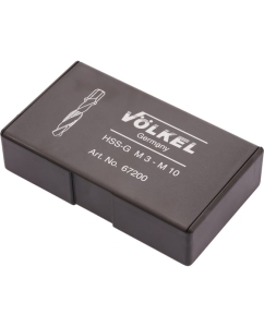 Купить Набор метчиков для шуруповерта VOLKEL 3 в 1 M3-M10 HSS-G 7пр V67200  в E-mobi
