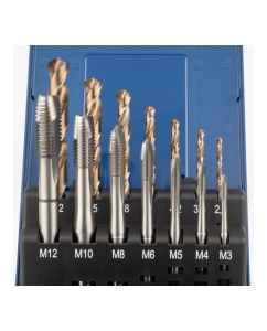 Купить Набор машинных метчиков GSR From B HSSE DIN371/376 M3-M10/M12 Silver 14 предметов BRB09100100  в E-mobi