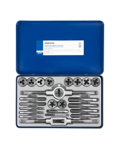 Купить Набор метчиков и плашек Debever Machining Solutions М5 - М12, 24 предмета, метрическая резьба DB-S-TDM5024  в E-mobi
