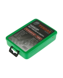 Купить Набор сверл и метчиков ТУНДРА 2.5 - 10.2 мм и М3 - М12, 15 предметов 2705964  в E-mobi