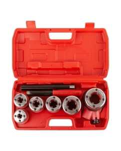 Купить Набор для нарезания резьбы, пластмассовый кейс, 9 предметов РемоКолор 43-7-001  в E-mobi